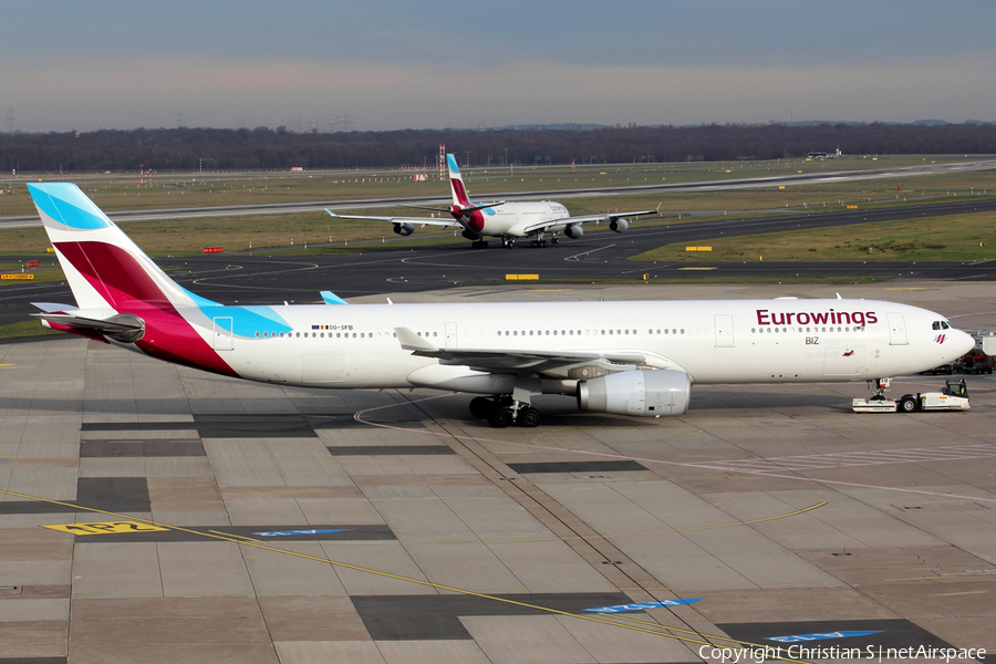 Eurowings (Brussels Airlines) Airbus A330-342 (OO-SFB) | Photo 287115