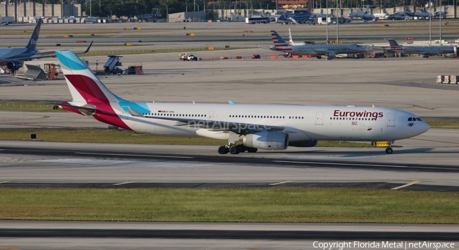 Eurowings (Brussels Airlines) Airbus A330-342 (OO-SFB) | Photo 407403