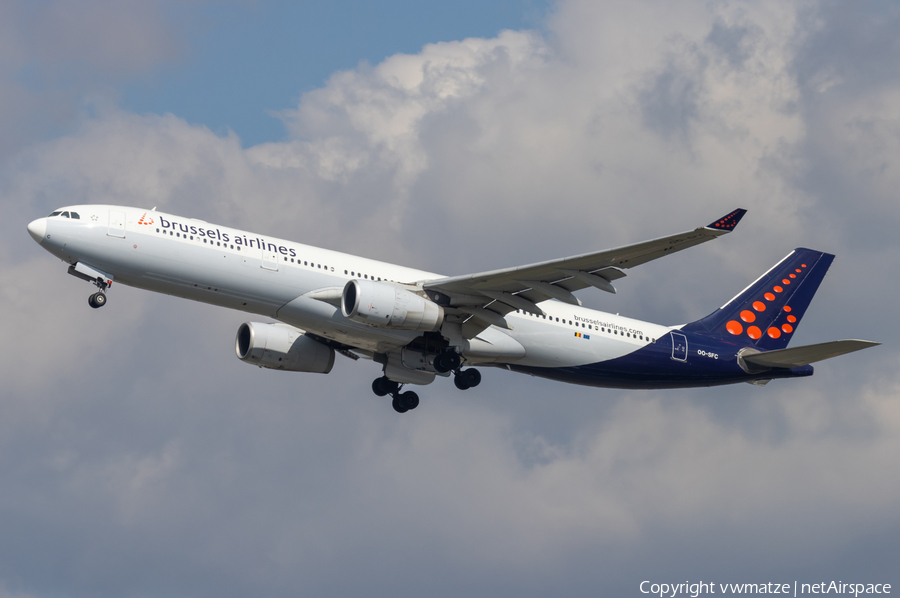 Brussels Airlines Airbus A330-342 (OO-SFC) | Photo 502100