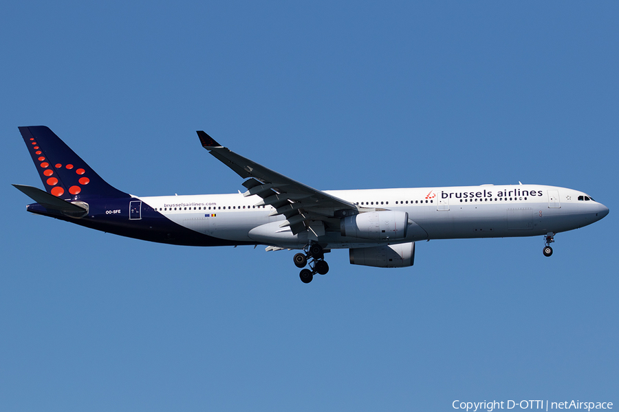 Brussels Airlines Airbus A330-343X (OO-SFE) | Photo 357558