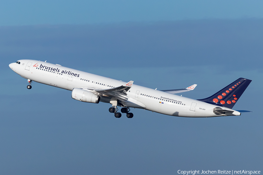 Brussels Airlines Airbus A330-343X (OO-SFF) | Photo 366524