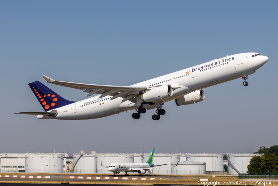Brussels Airlines Airbus A330-343X (OO-SFF) | Photo 521975
