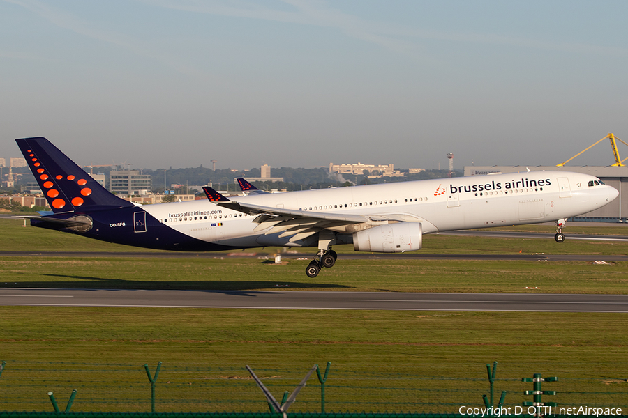 Brussels Airlines Airbus A330-343X (OO-SFG) | Photo 322064