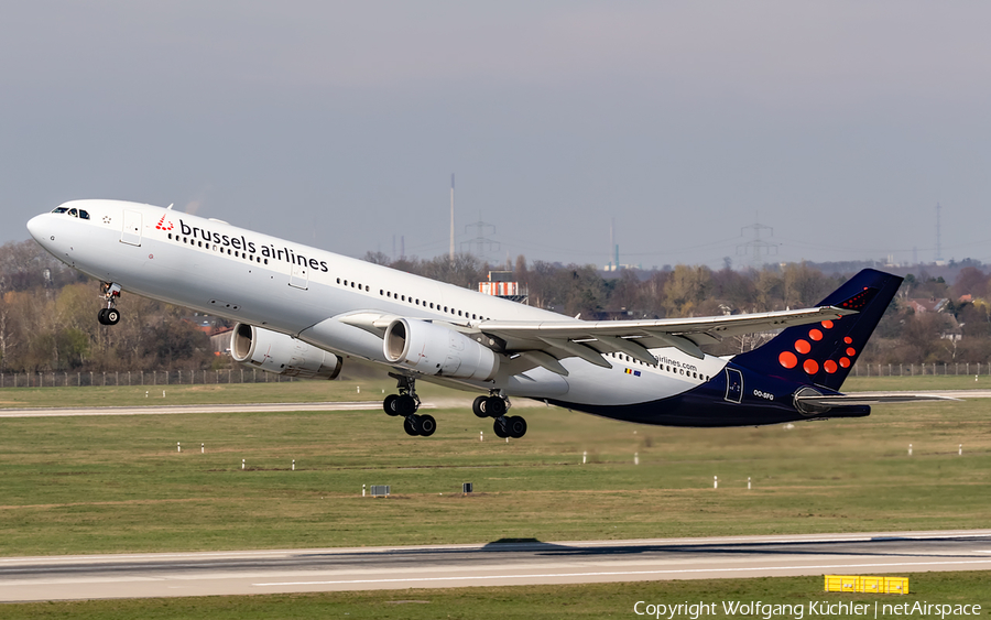 Brussels Airlines Airbus A330-343X (OO-SFG) | Photo 305621