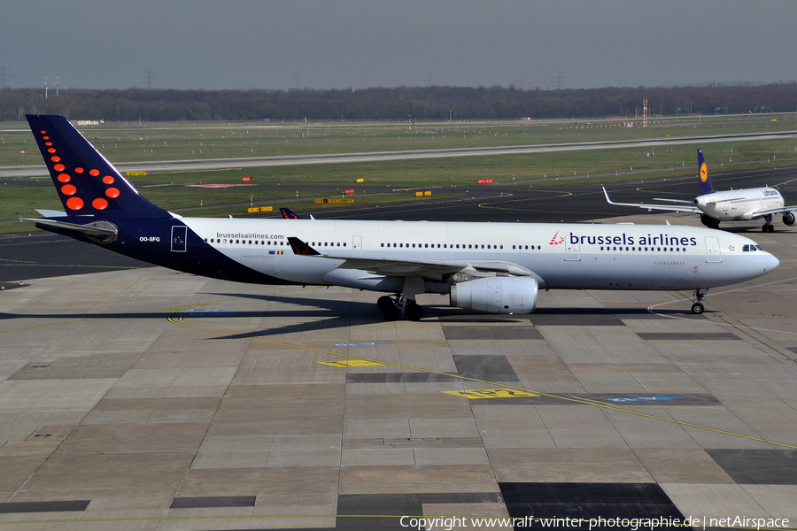 Brussels Airlines Airbus A330-343X (OO-SFG) | Photo 584465