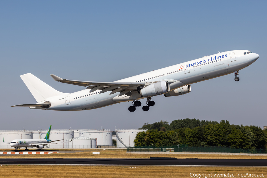 Brussels Airlines Airbus A330-342E (OO-SFH) | Photo 521976