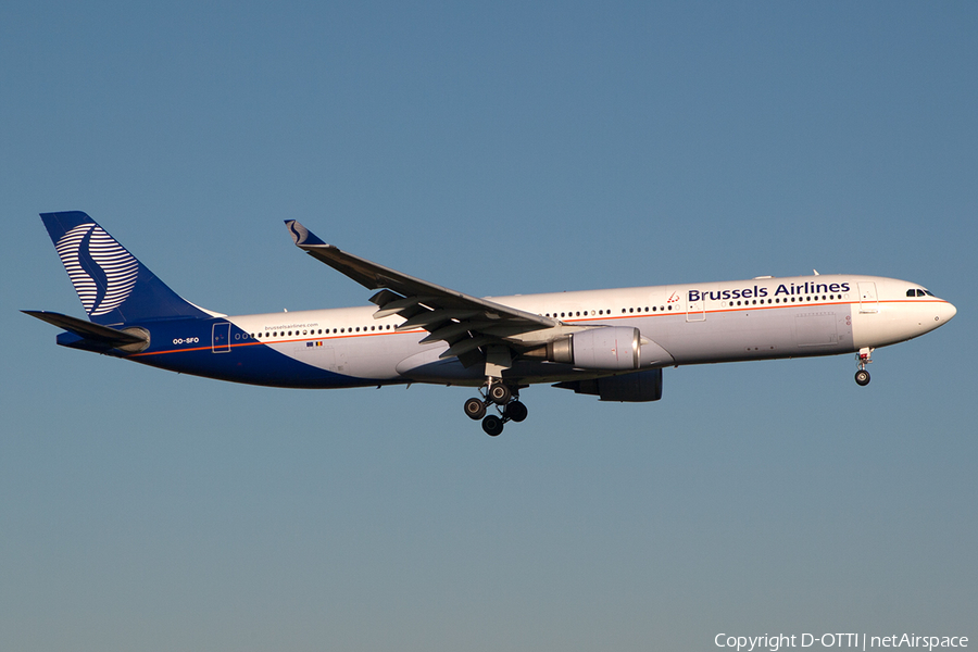 Brussels Airlines Airbus A330-301 (OO-SFO) | Photo 200108