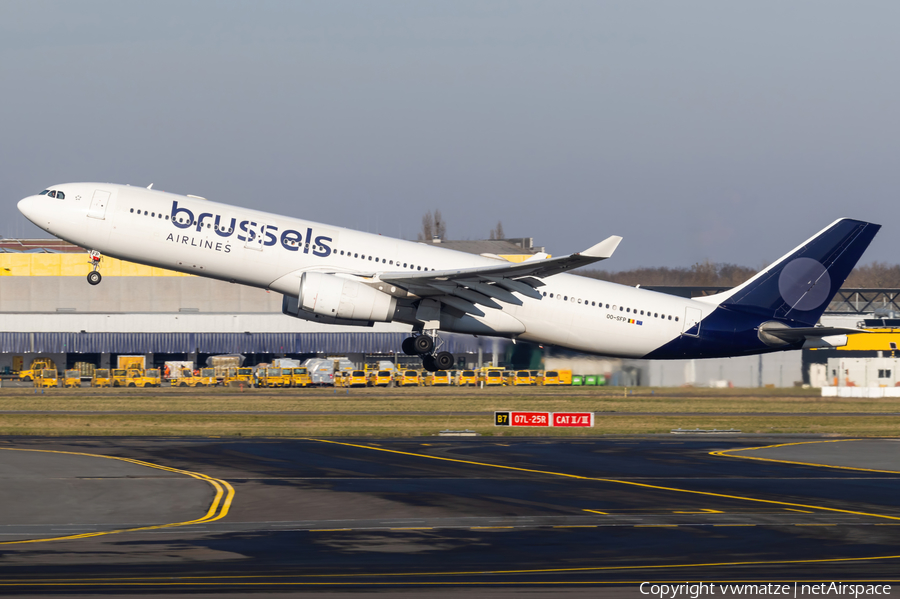 Brussels Airlines Airbus A330-343X (OO-SFP) | Photo 663794