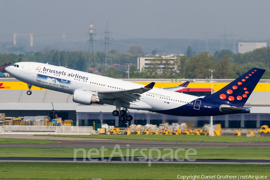 Brussels Airlines Airbus A330-223 (OO-SFT) | Photo 243012