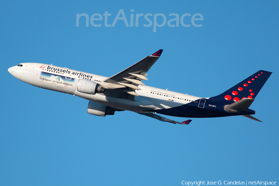 Brussels Airlines Airbus A330-223 (OO-SFT) | Photo 243471
