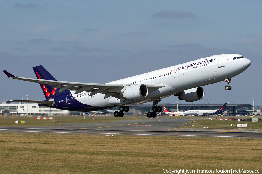 Brussels Airlines Airbus A330-322 (OO-SFV) | Photo 233127