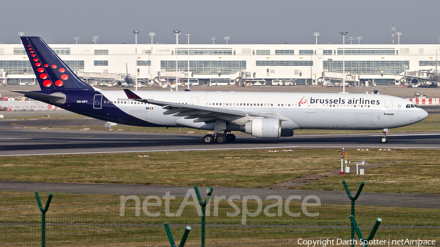 Brussels Airlines Airbus A330-322 (OO-SFV) | Photo 356585