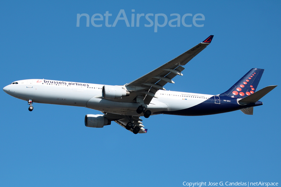 Brussels Airlines Airbus A330-322 (OO-SFV) | Photo 144245
