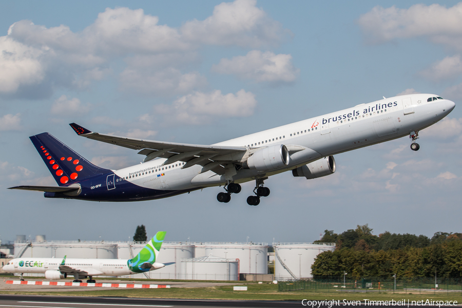 Brussels Airlines Airbus A330-322 (OO-SFW) | Photo 262919
