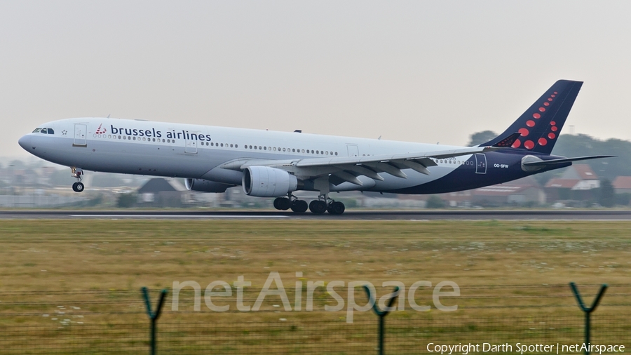 Brussels Airlines Airbus A330-322 (OO-SFW) | Photo 282449