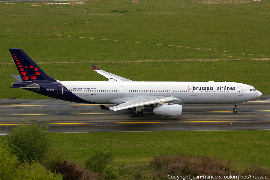 Brussels Airlines Airbus A330-343 (OO-SFX) | Photo 157405
