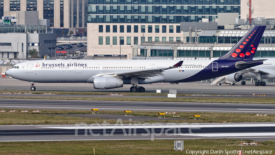 Brussels Airlines Airbus A330-343 (OO-SFX) | Photo 356587