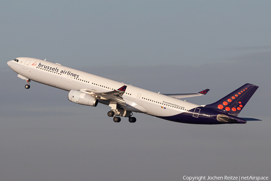 Brussels Airlines Airbus A330-343 (OO-SFX) | Photo 366523