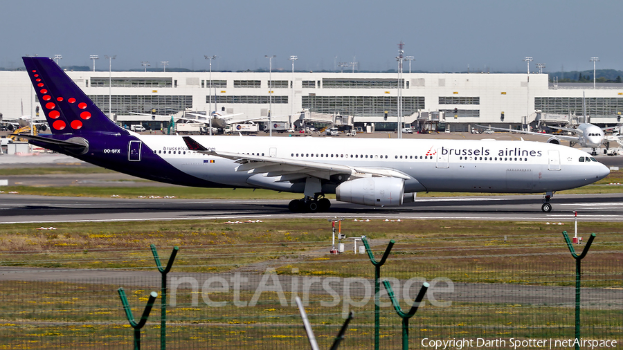 Brussels Airlines Airbus A330-343 (OO-SFX) | Photo 375977