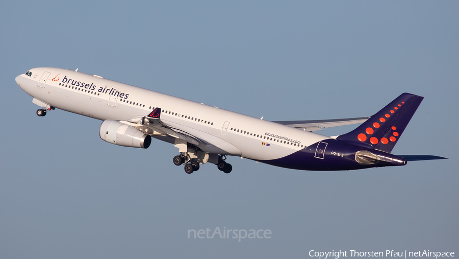 Brussels Airlines Airbus A330-343 (OO-SFX) | Photo 440234
