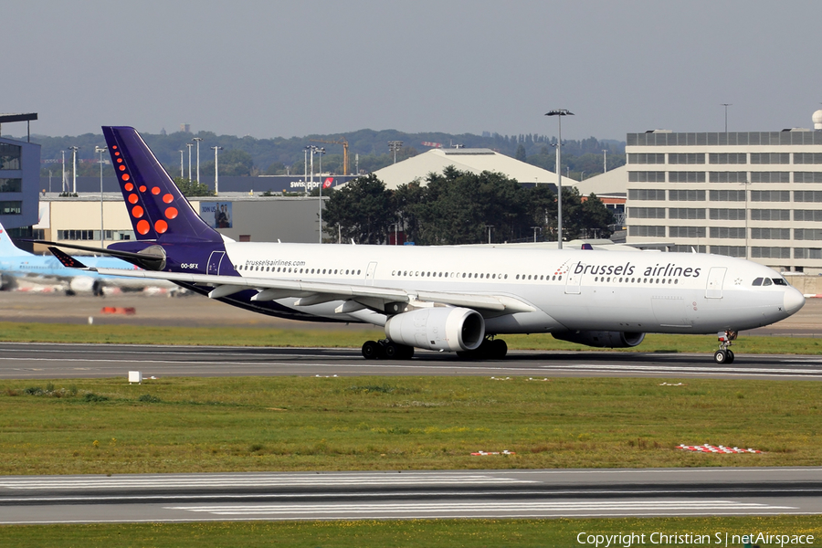 Brussels Airlines Airbus A330-343 (OO-SFX) | Photo 475822