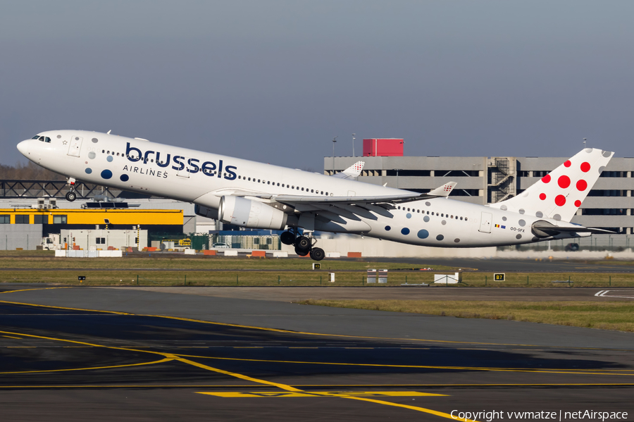 Brussels Airlines Airbus A330-343 (OO-SFX) | Photo 663796