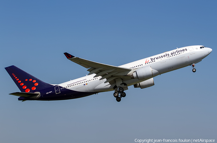 Brussels Airlines Airbus A330-223 (OO-SFY) | Photo 161412