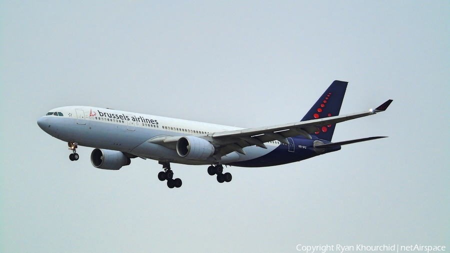 Brussels Airlines Airbus A330-223 (OO-SFZ) | Photo 104806