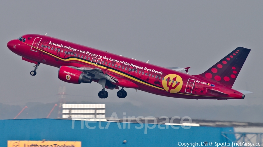 Brussels Airlines Airbus A320-214 (OO-SNA) | Photo 282452