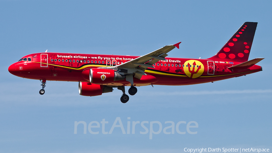 Brussels Airlines Airbus A320-214 (OO-SNA) | Photo 375979