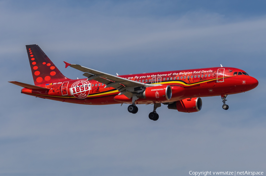 Brussels Airlines Airbus A320-214 (OO-SNA) | Photo 522106
