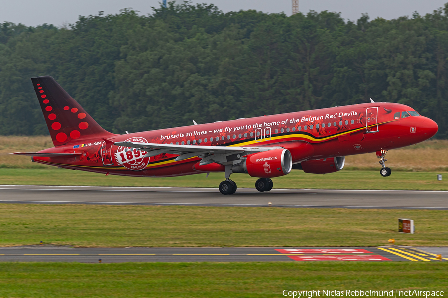 Brussels Airlines Airbus A320-214 (OO-SNA) | Photo 455268