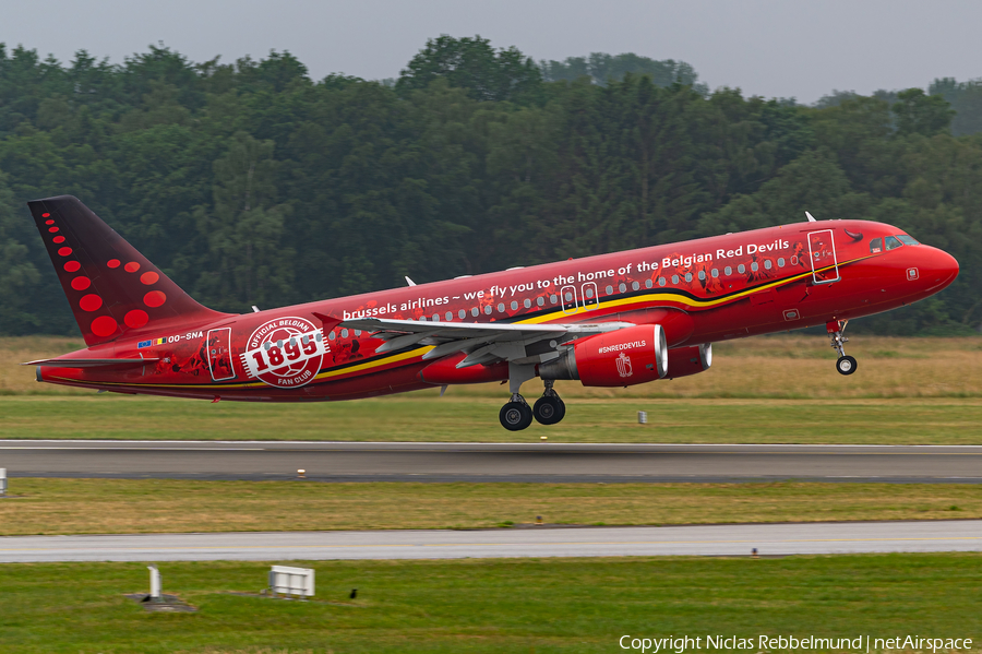 Brussels Airlines Airbus A320-214 (OO-SNA) | Photo 455269