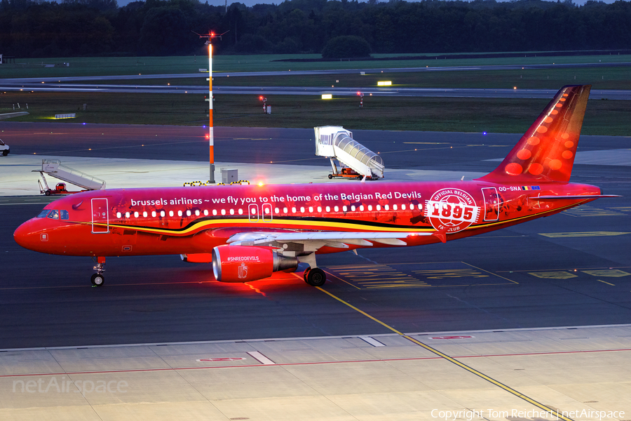 Brussels Airlines Airbus A320-214 (OO-SNA) | Photo 529679