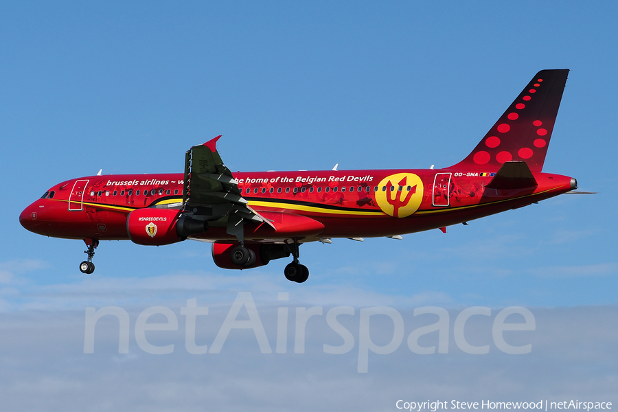 Brussels Airlines Airbus A320-214 (OO-SNA) | Photo 185293