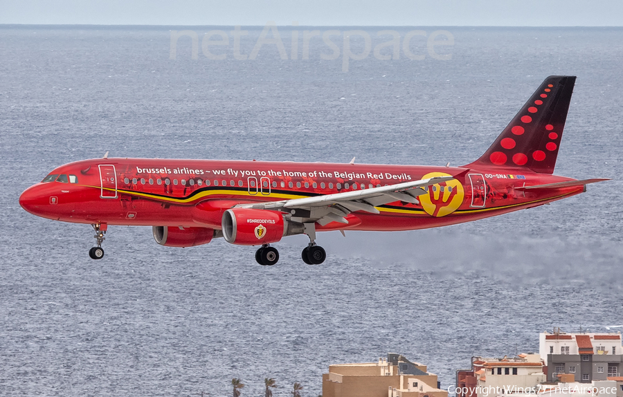 Brussels Airlines Airbus A320-214 (OO-SNA) | Photo 335202