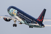 Brussels Airlines Airbus A320-214 (OO-SNB) at  Manchester - International (Ringway), United Kingdom