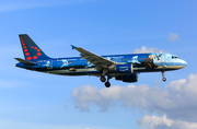 Brussels Airlines Airbus A320-214 (OO-SNC) at  Hamburg - Fuhlsbuettel (Helmut Schmidt), Germany