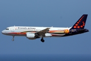 Brussels Airlines Airbus A320-214 (OO-SNC) at  Gran Canaria, Spain