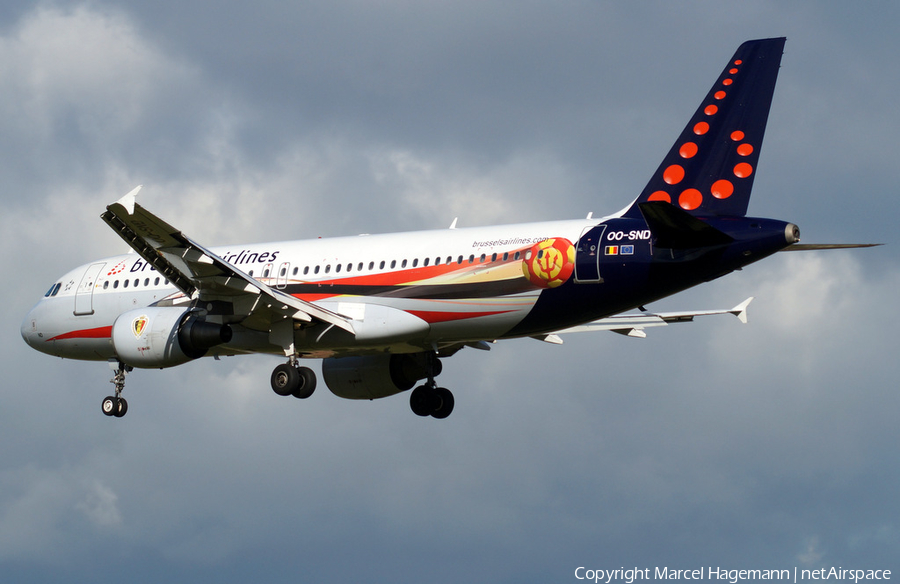 Brussels Airlines Airbus A320-214 (OO-SND) | Photo 124210