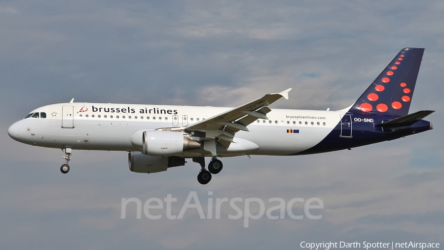 Brussels Airlines Airbus A320-214 (OO-SND) | Photo 212259