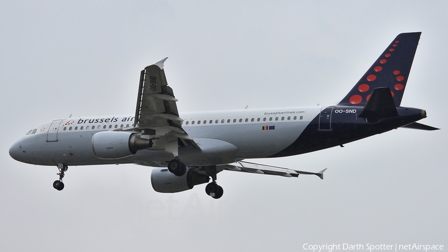 Brussels Airlines Airbus A320-214 (OO-SND) | Photo 212260