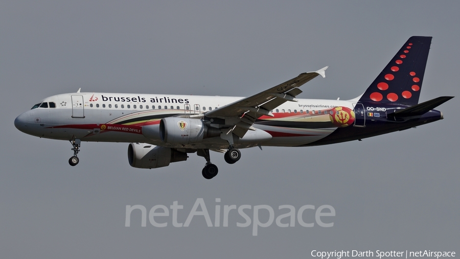 Brussels Airlines Airbus A320-214 (OO-SND) | Photo 229986