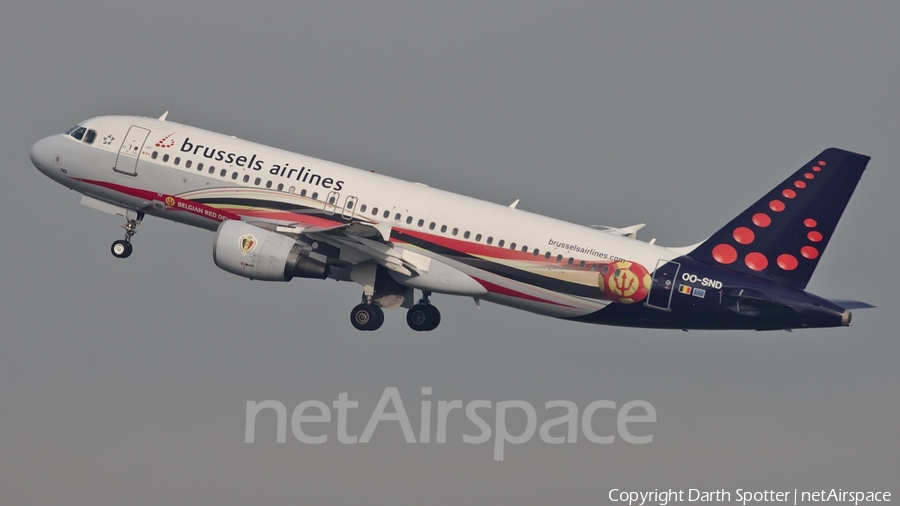 Brussels Airlines Airbus A320-214 (OO-SND) | Photo 232583