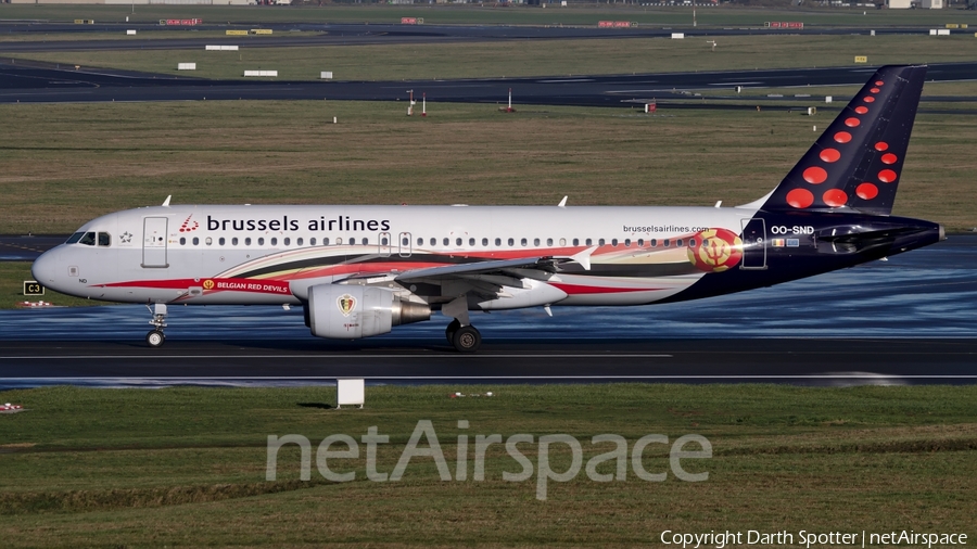Brussels Airlines Airbus A320-214 (OO-SND) | Photo 233769