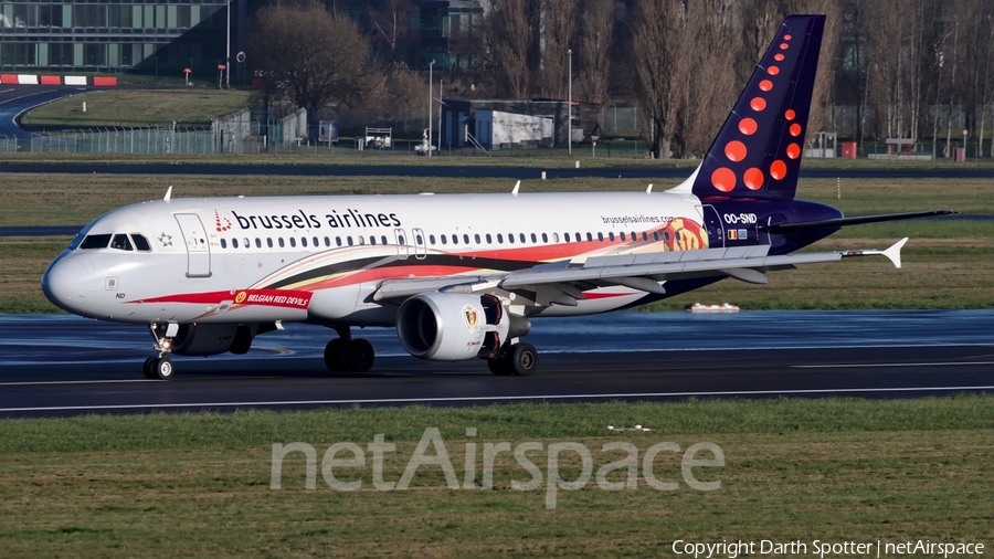 Brussels Airlines Airbus A320-214 (OO-SND) | Photo 233770