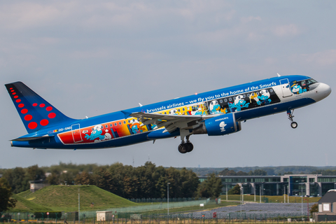 Brussels Airlines Airbus A320-214 (OO-SND) at  Brussels - International, Belgium