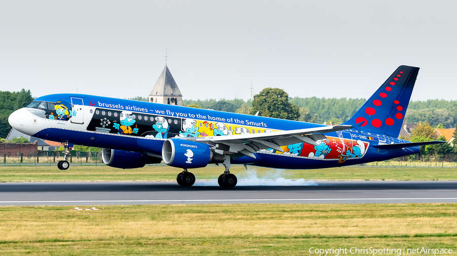 Brussels Airlines Airbus A320-214 (OO-SND) | Photo 280931