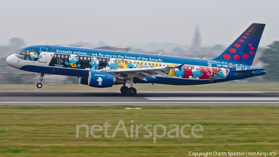 Brussels Airlines Airbus A320-214 (OO-SND) | Photo 282455