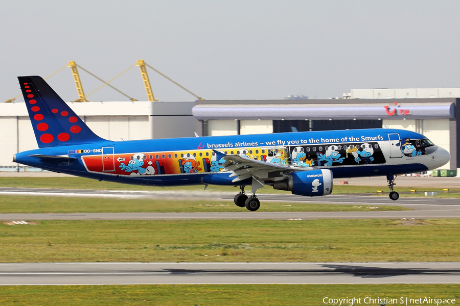 Brussels Airlines Airbus A320-214 (OO-SND) | Photo 473029